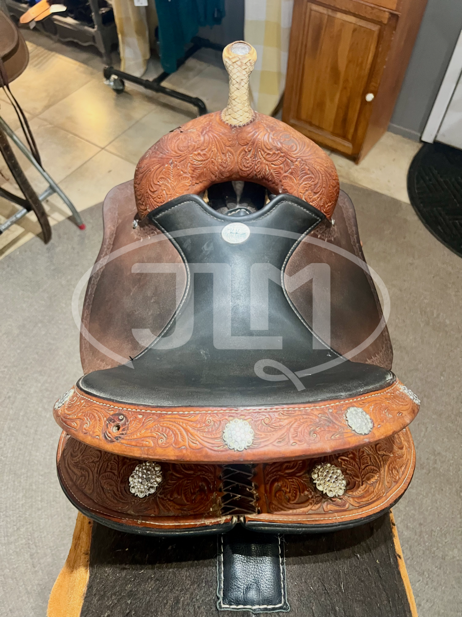 14.5" Circle Y Kelly Kaminski Flex2 Barrel Saddle