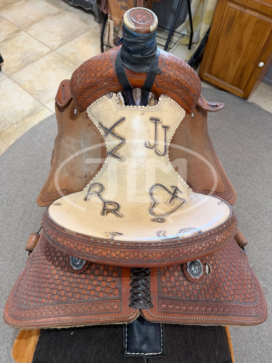 14" Irvine Saddlery All Around Saddle