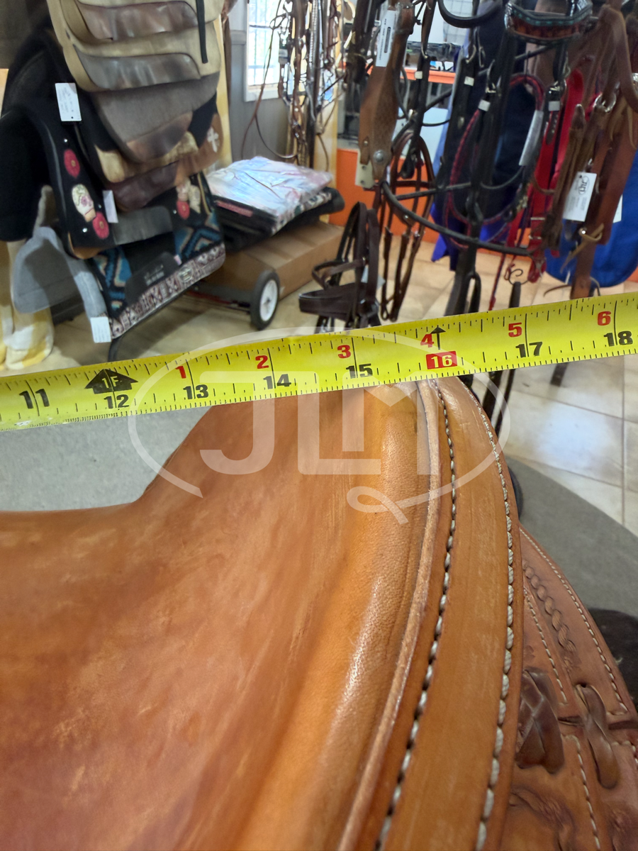 15" Nation Saddlery BJ Nation Ranch Roping Saddle    S1115
