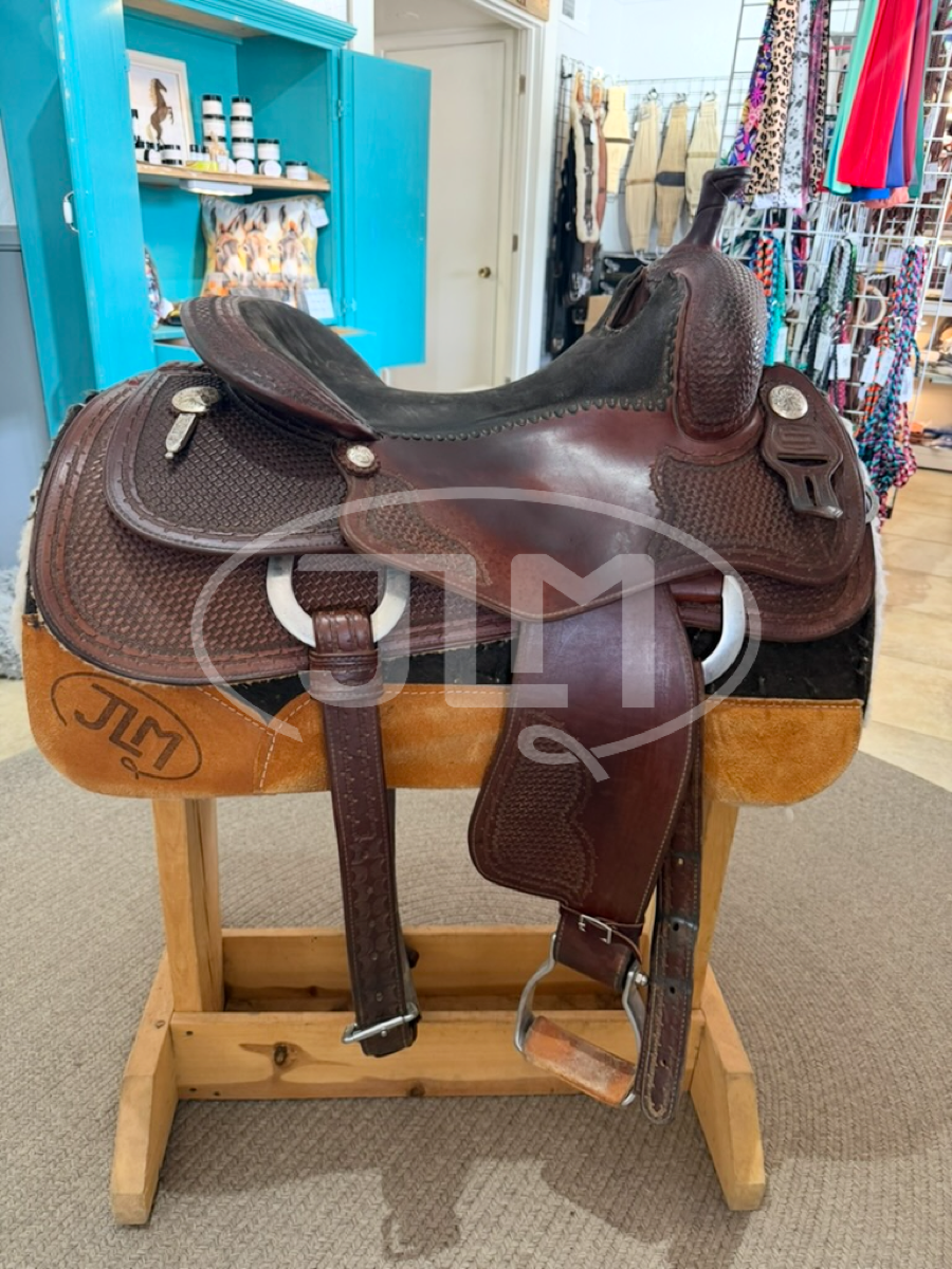 15" Jim Taylor Cowhorse Saddle