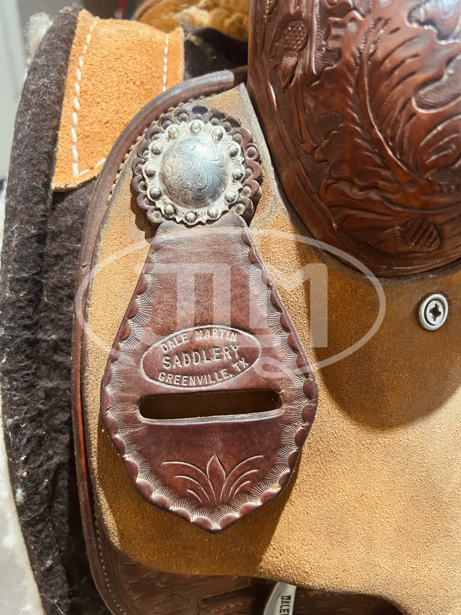 15" Dale Martin Team Roping Saddle