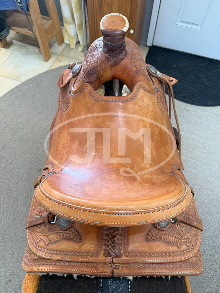 15" Nation Saddlery BJ Nation Ranch Roping Saddle    S1115