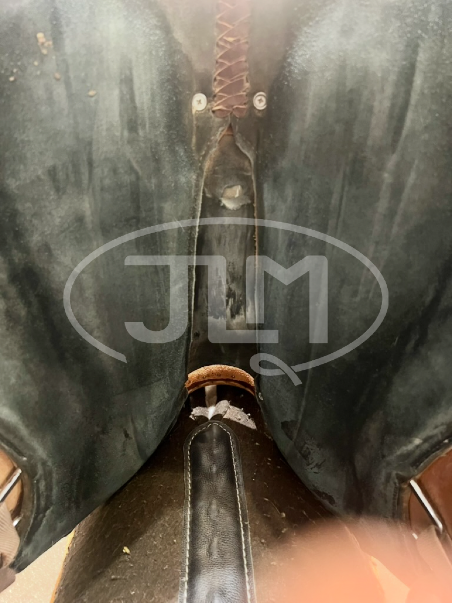 14" X Wide Double J Elite Pro Barrel Saddle