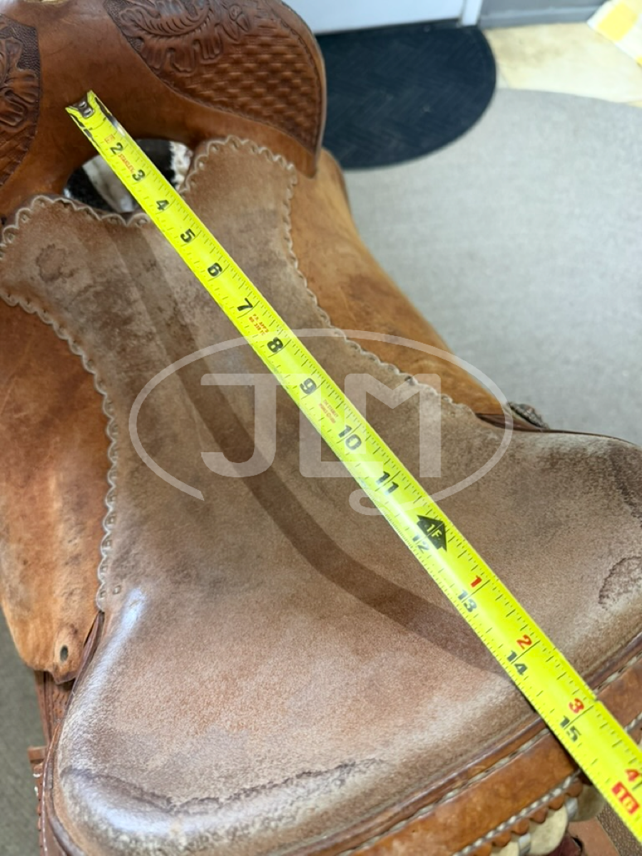 14" Merrill Barrel Saddle by Diamond M Saddlery