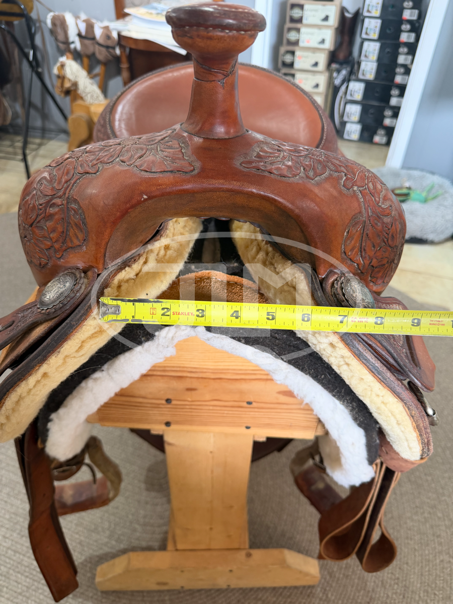 16" JJ Maxwell Cutting Saddle