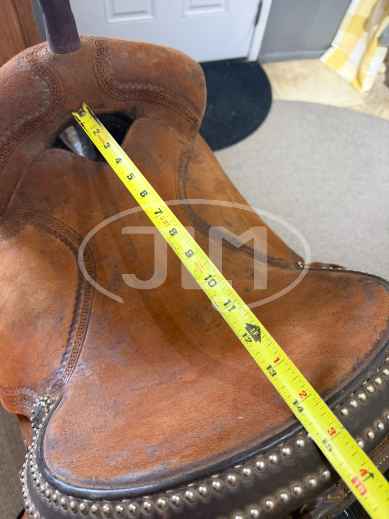 14" Martin Saddlery Crown C Roughout Barrel Saddle