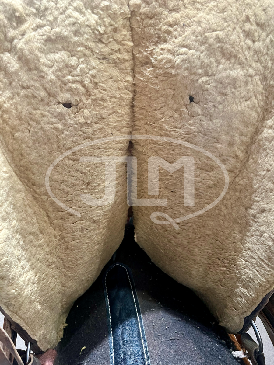 14" Custom Ranch Roper Saddle by S. J. Ransier