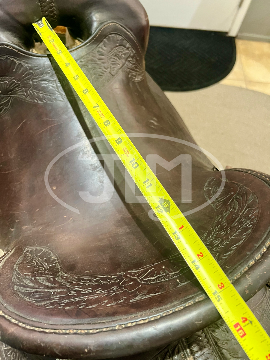 Vintage Olsen Nolte Western Ranch Saddle