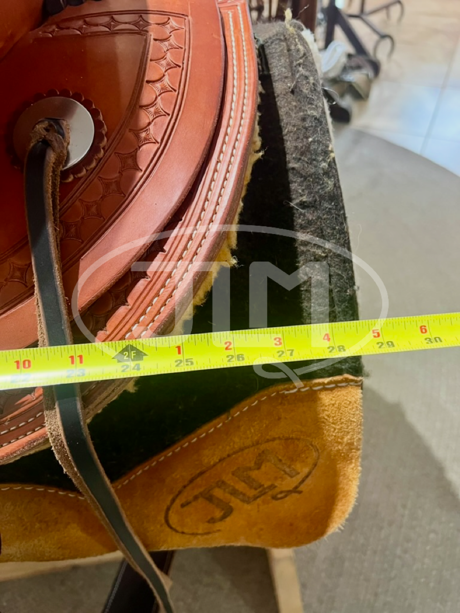 15.5" Bowman Roper Wade Ranch Saddle