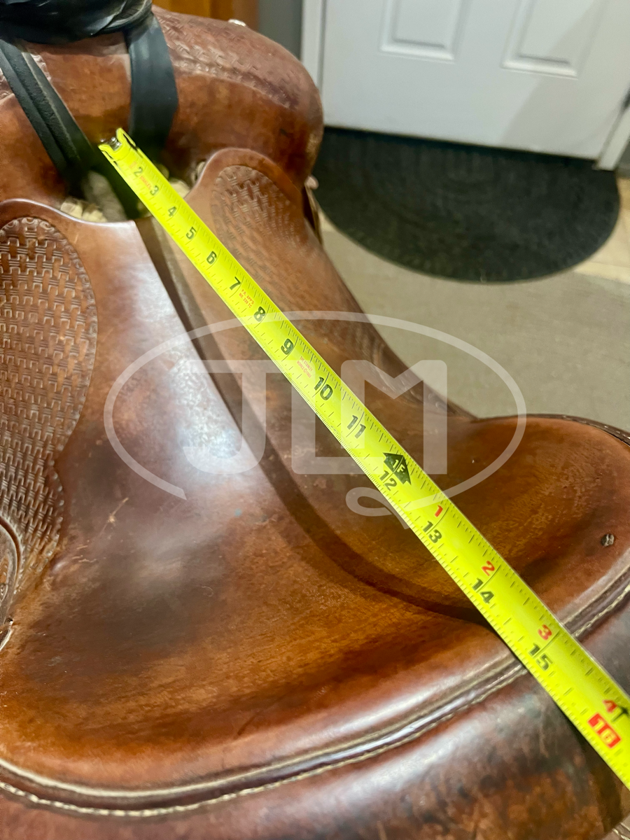 14" Custom Ranch Roper Saddle by S. J. Ransier
