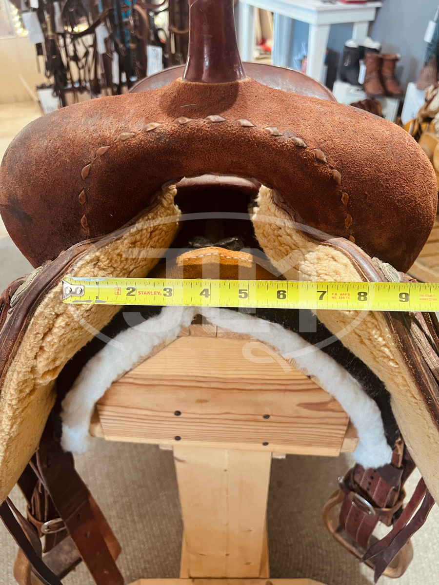 17" Jeff Smith Ranch Cutter Saddle