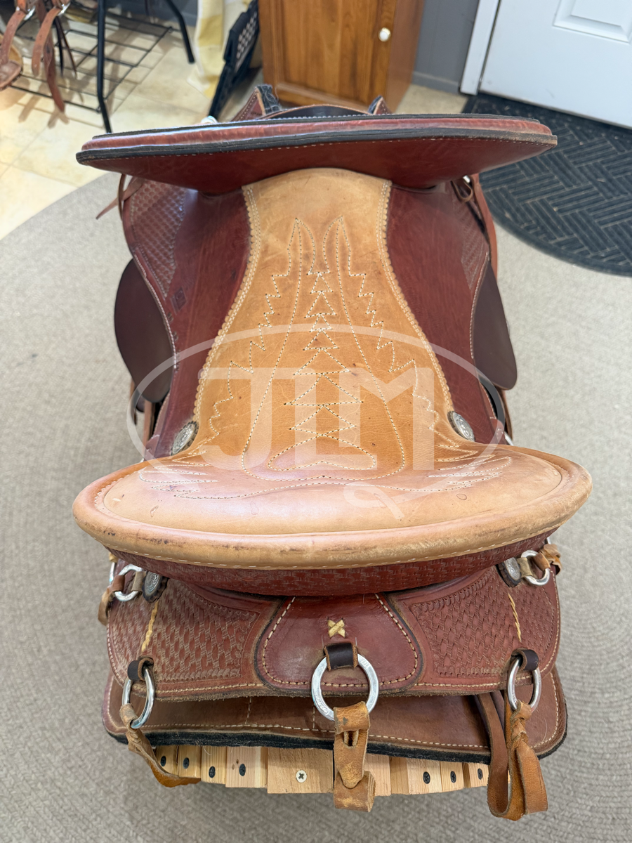 14" Cleide Martins CM Saddles Brazilian Mule Saddle