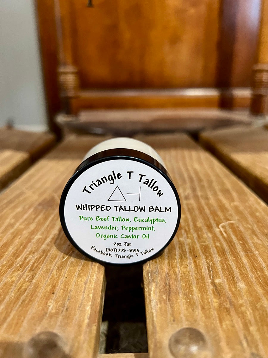 Whipped Tallow Balm by Triangle T Tallow