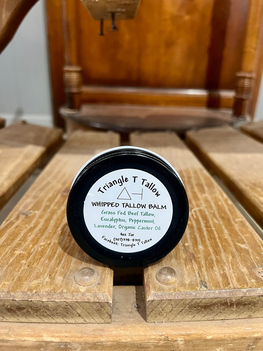 Whipped Tallow Balm by Triangle T Tallow