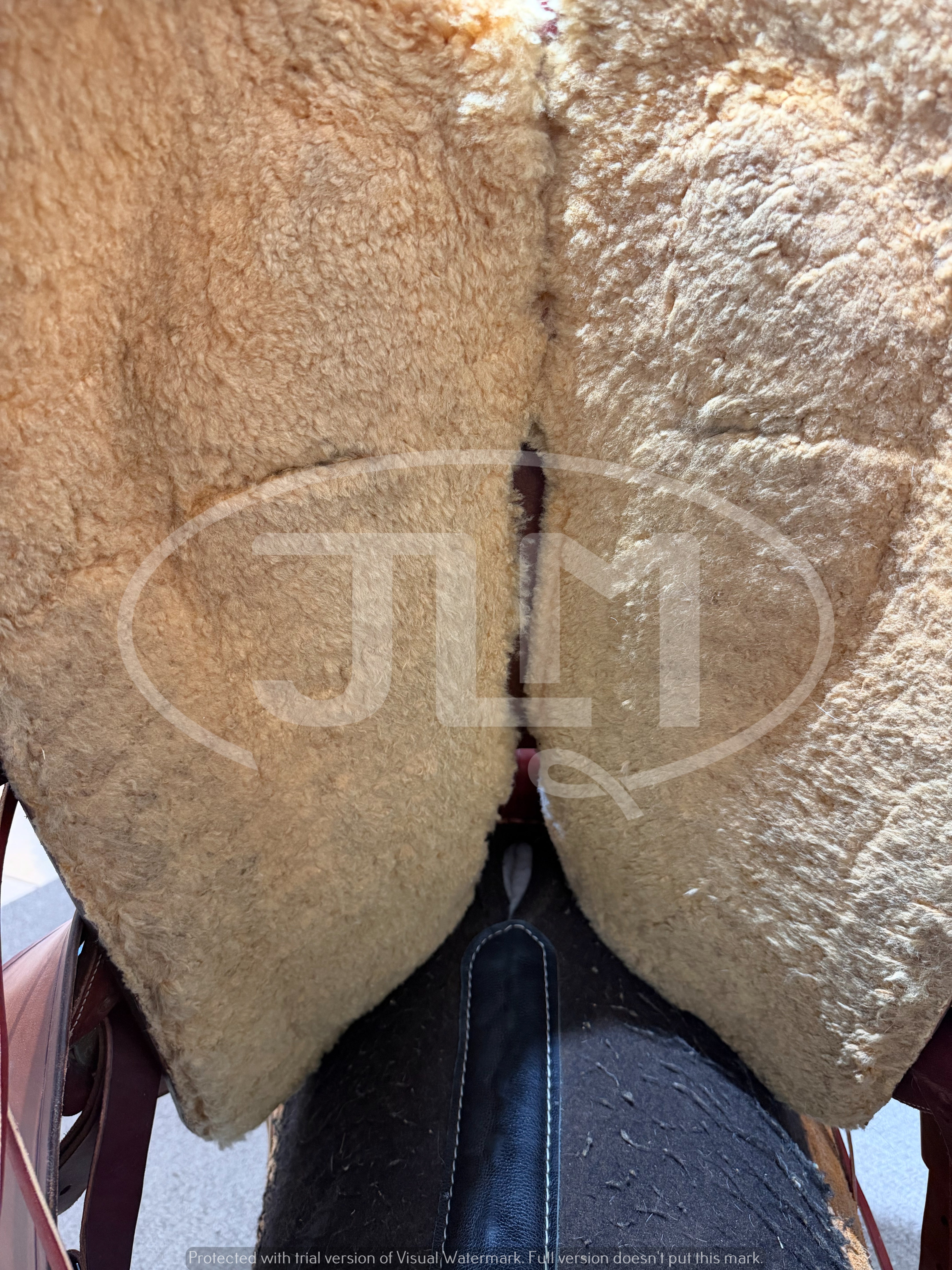 14.5" Ranch Roper Saddle by Tom's Saddle Shop Pinedale WY     S1156