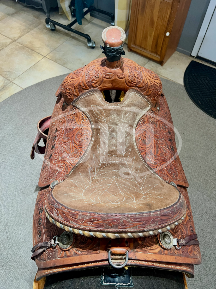 15" Corriente Team Roping Saddle