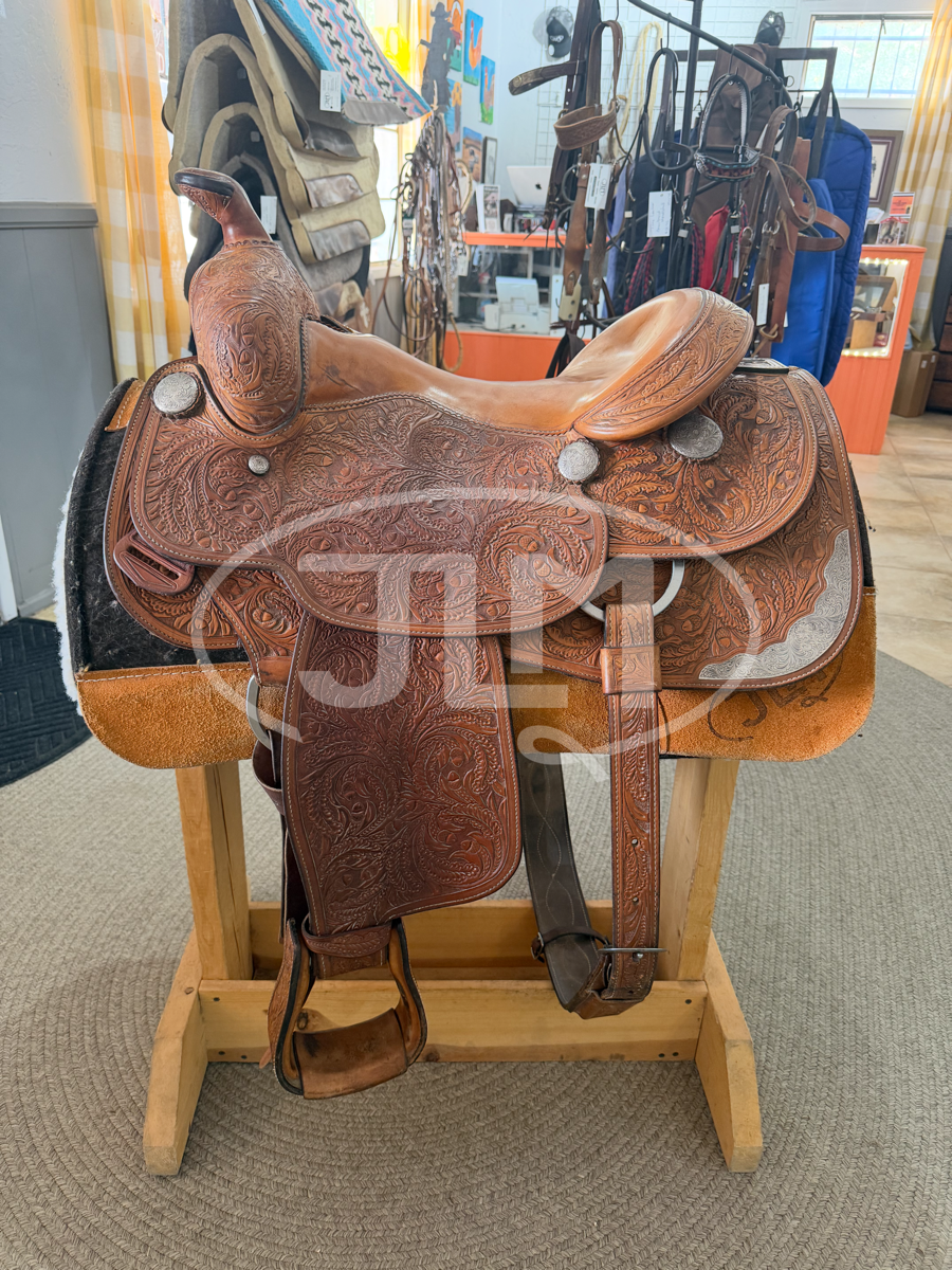 15" Broken Horn Western Saddle