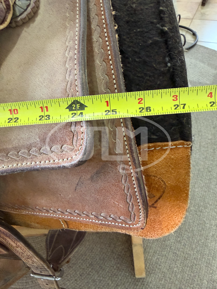 13.25" DHS Brock Hansen Team Roper Saddle