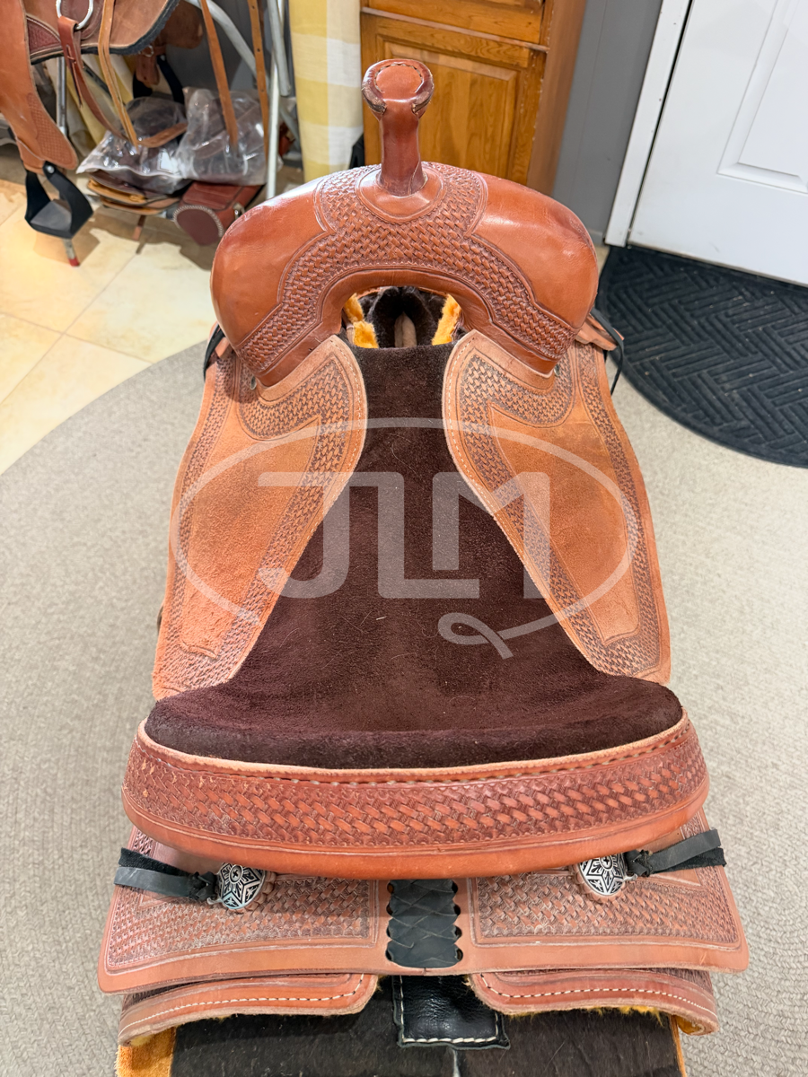 16" Len Brown The Mork Cutter Saddle