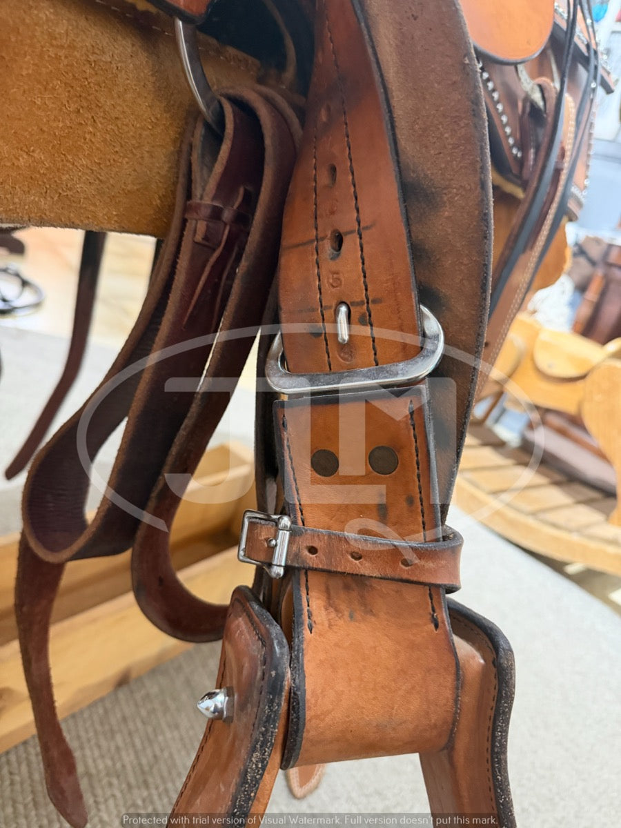 15" Elite Custom Saddles Lady Reiner Saddle     S1162