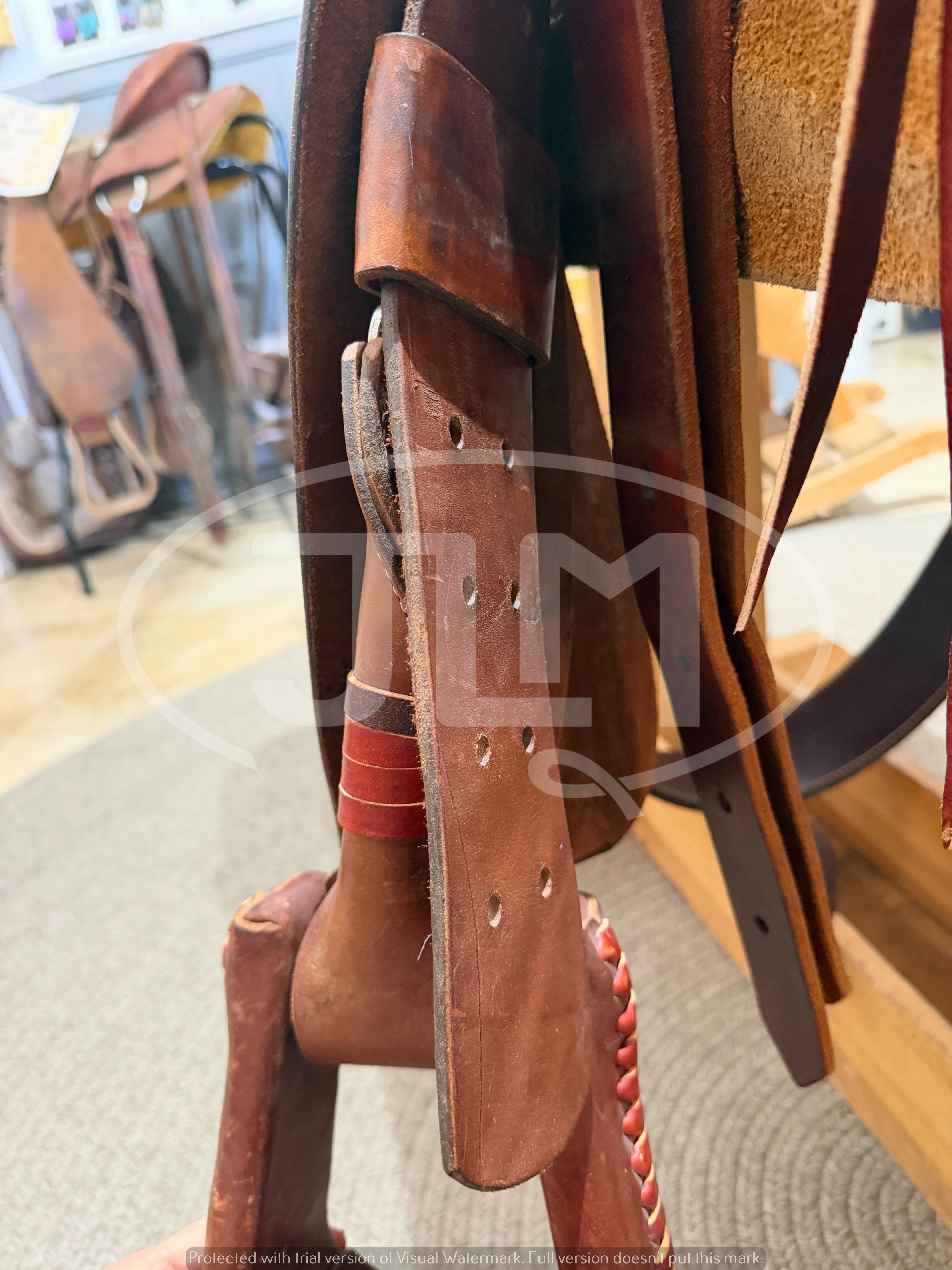 14.5" Ranch Roper Saddle by Tom's Saddle Shop Pinedale WY     S1156