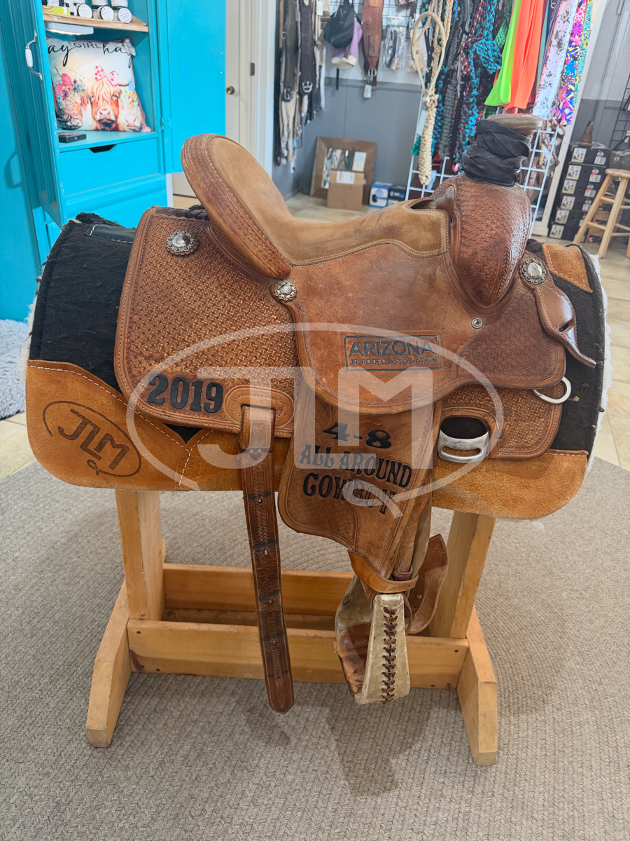 13" DHS Team Roping All Around Saddle