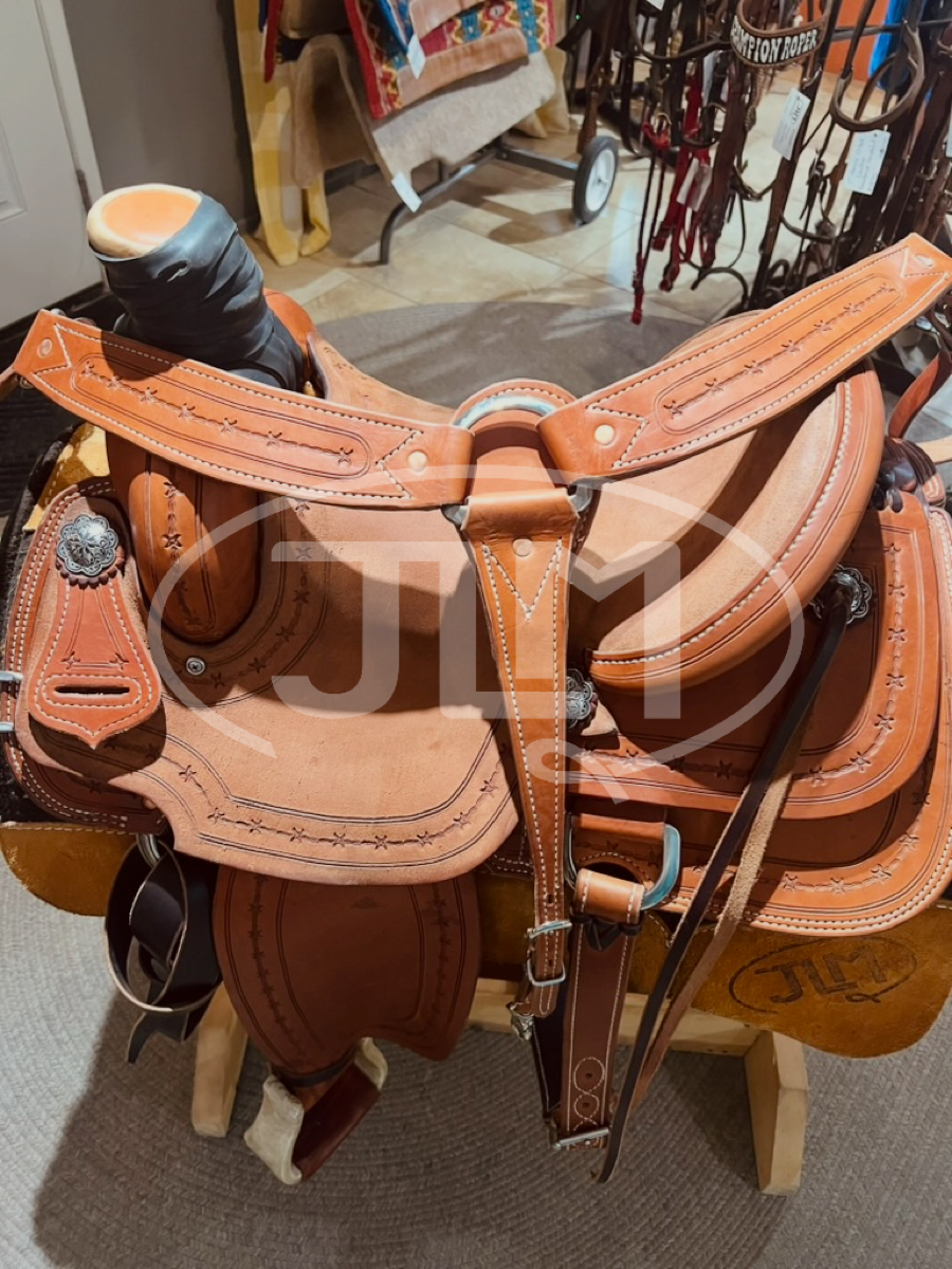 15" Bowman Roper Team Roping Saddle