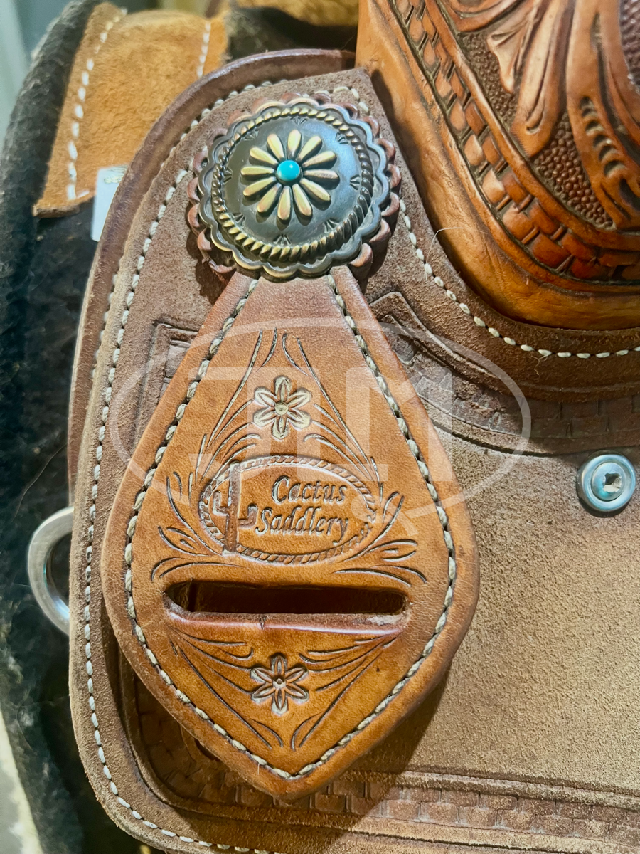 14.5" Cactus Saddlery Team Roping Saddle