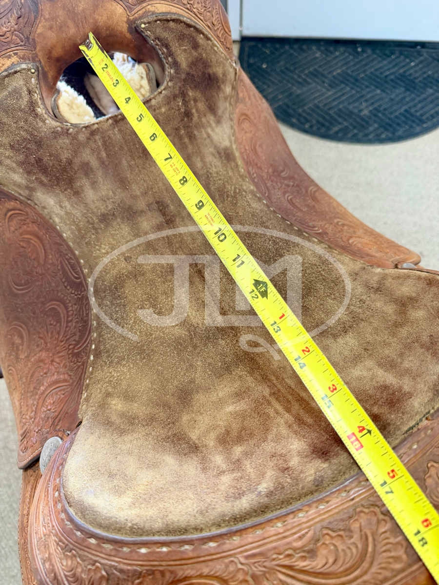 16" Bob's Custom Saddlery Reining Saddle