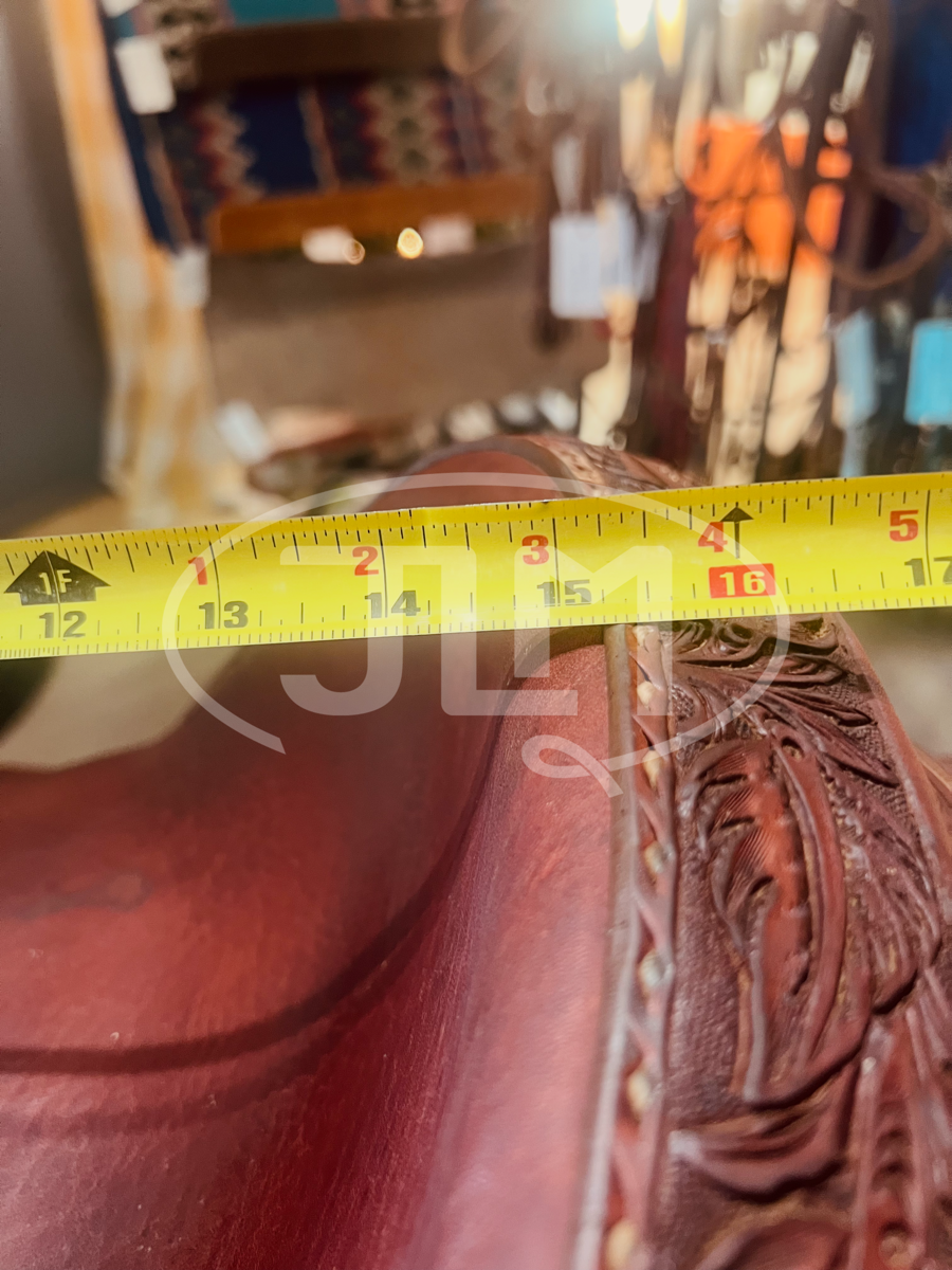 15" Stray Dog All Around Breakaway Rope Saddle