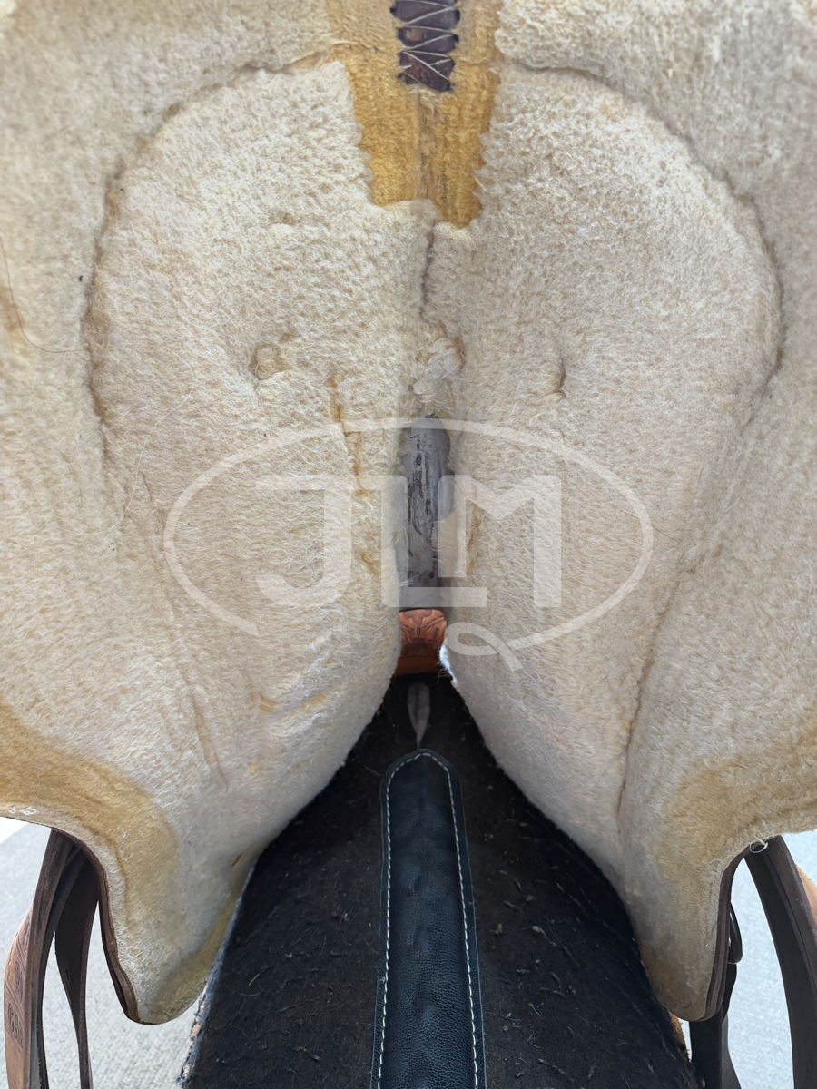 14" Billy Cook Team Roping Saddle
