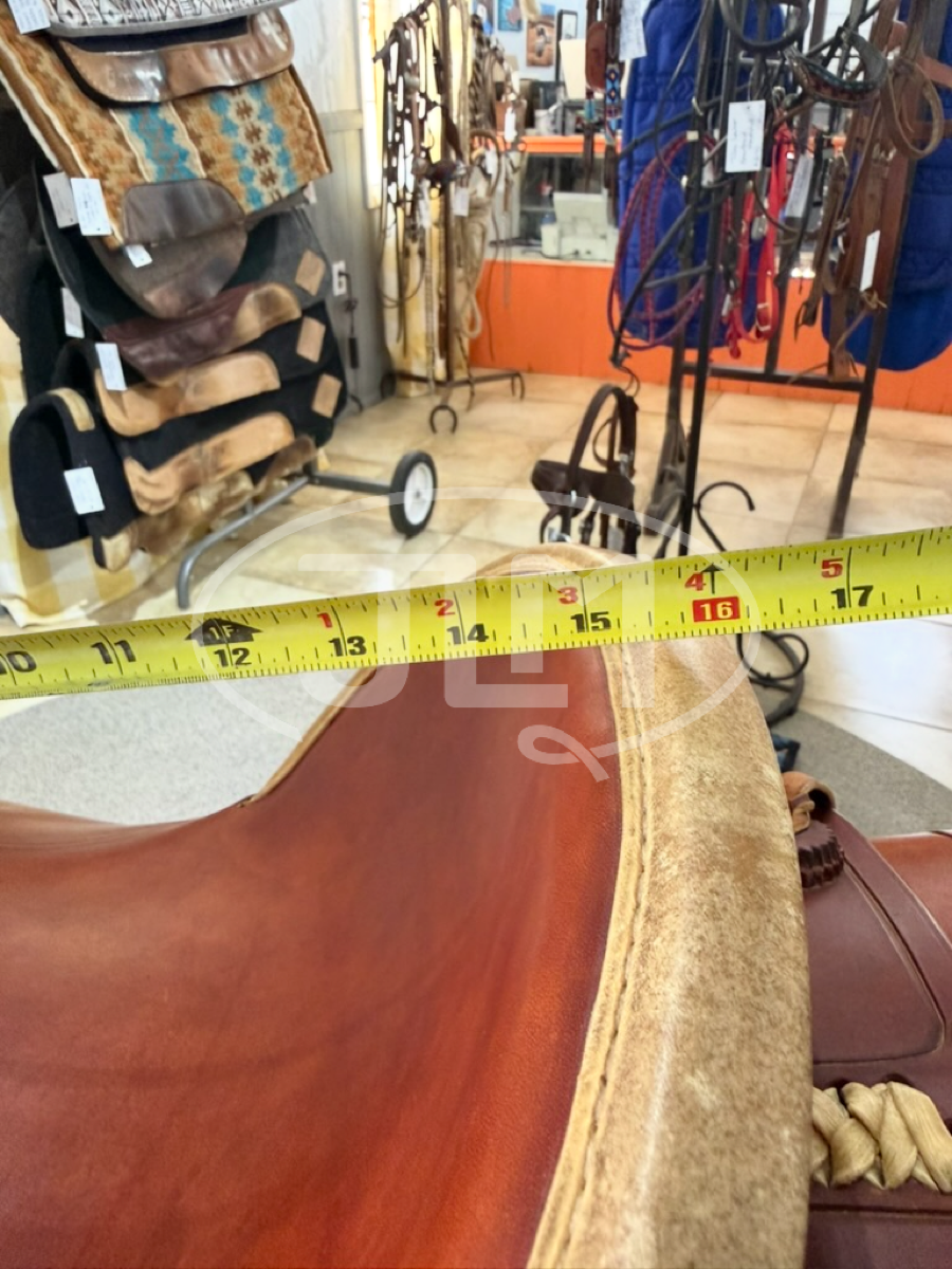15" JJ Croft Custom Handmade Ranch Saddle