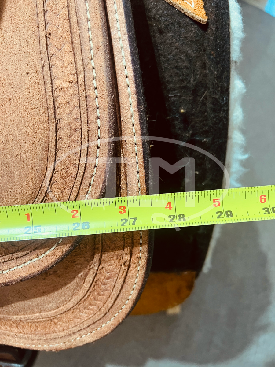 15" Scott Thomas Team Roping Saddle