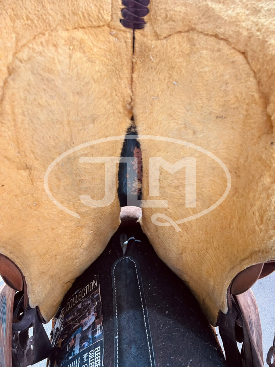 15" Running P Team Roping Saddle