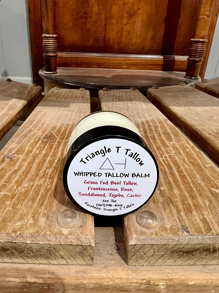 Whipped Tallow Balm by Triangle T Tallow