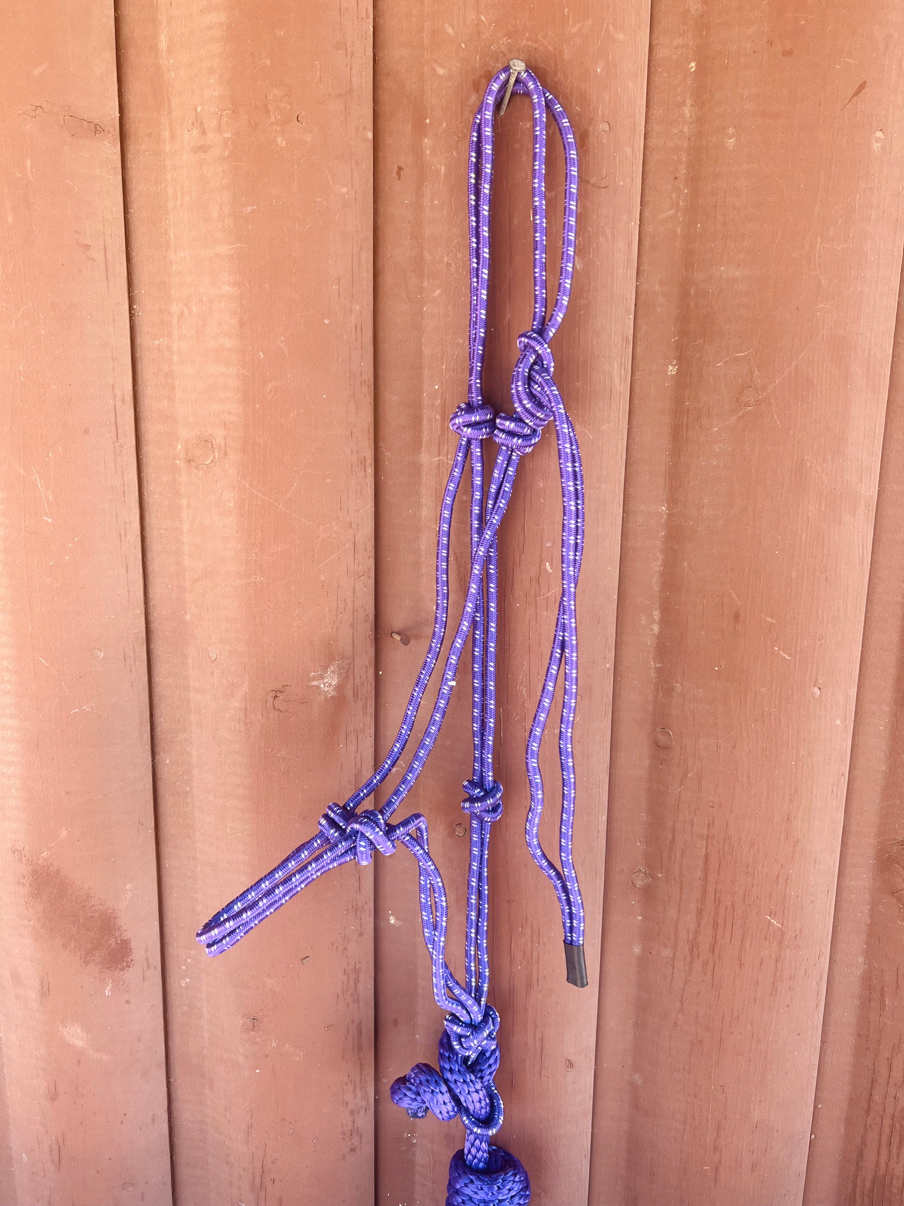 Mustang Rope Halter with Detachable Lead Rope