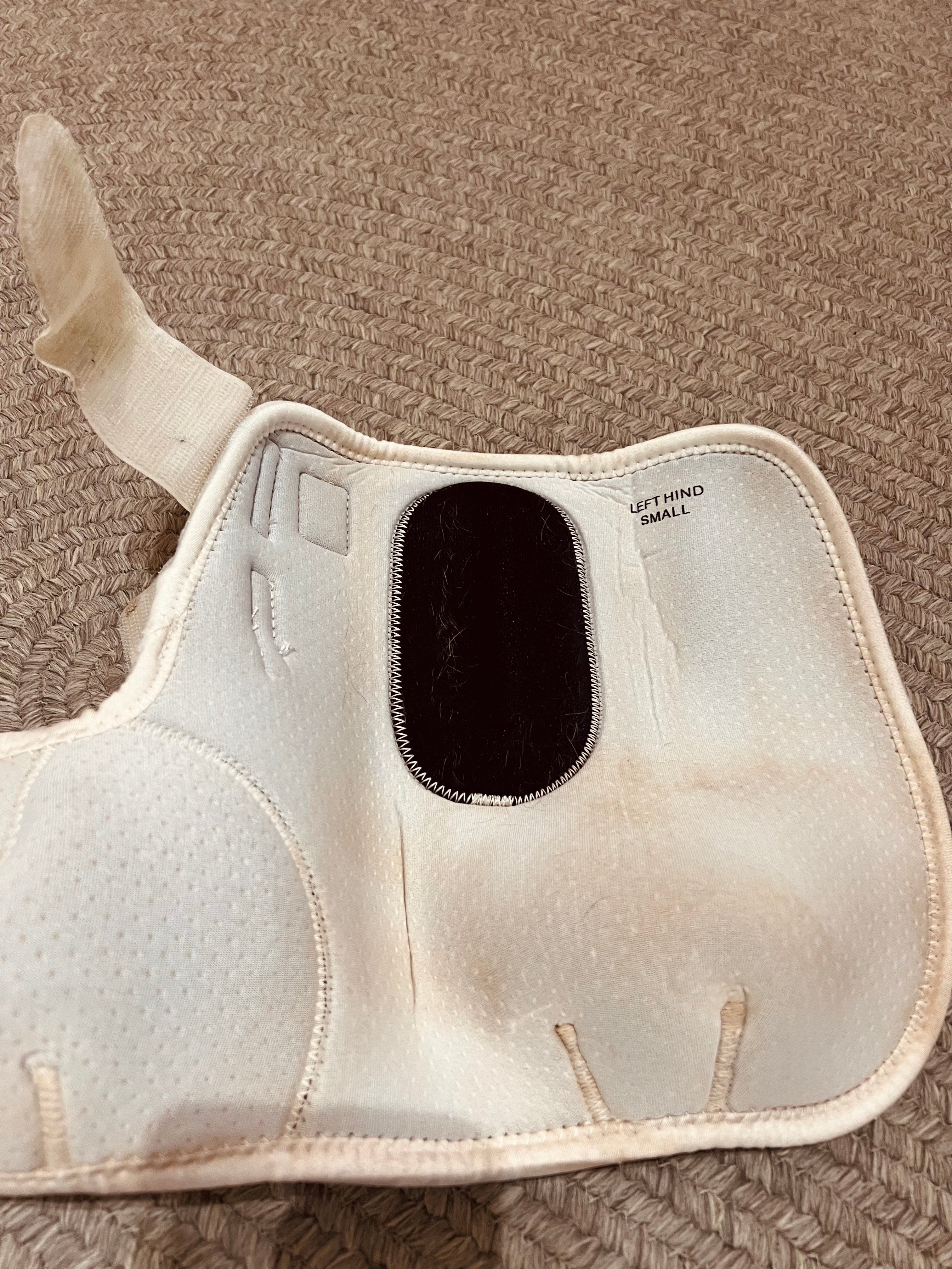 Classic Equine Flexion White Hind Boots - Size Small