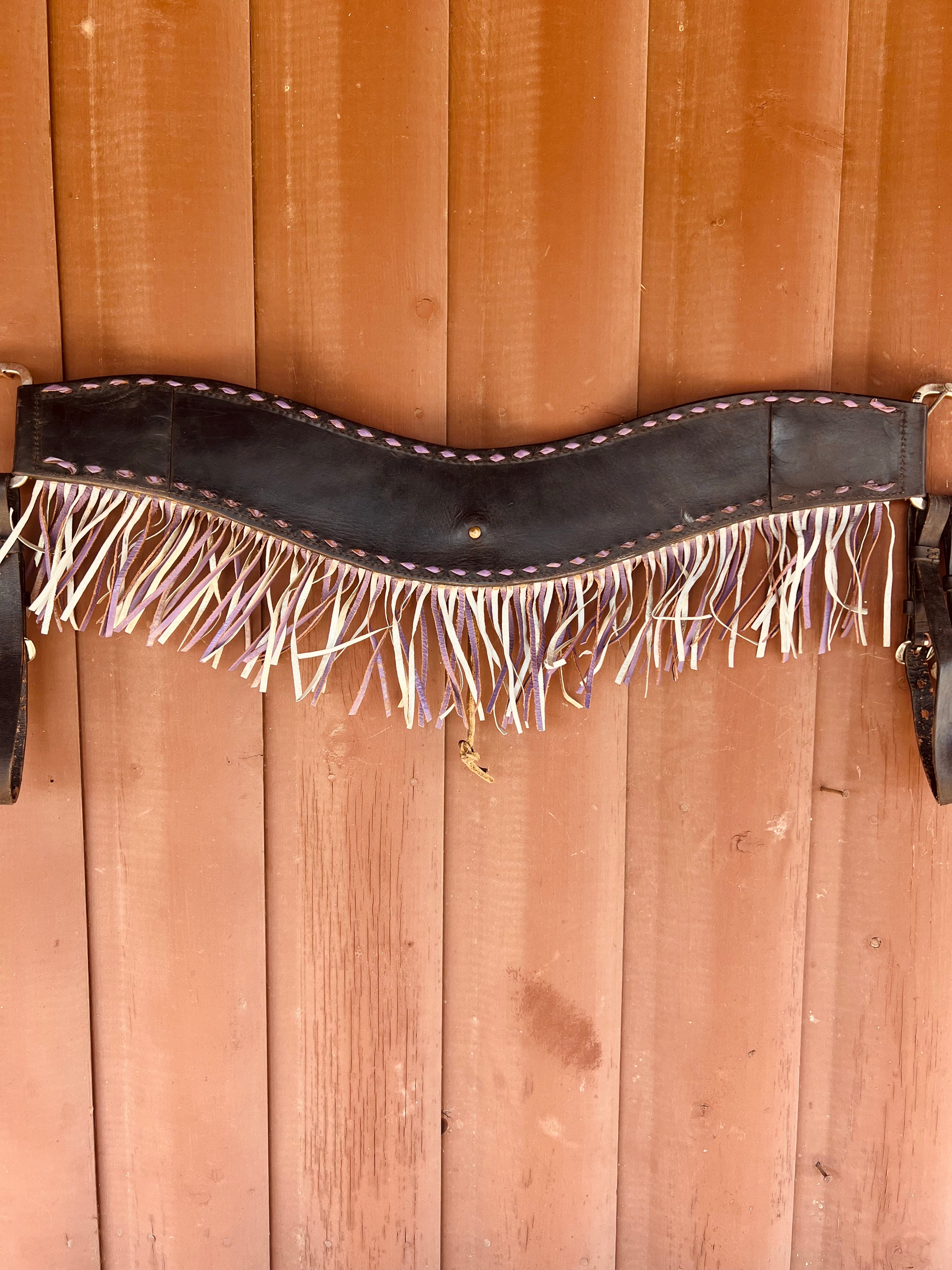 Trucker Girl Fringe Tripping Collar