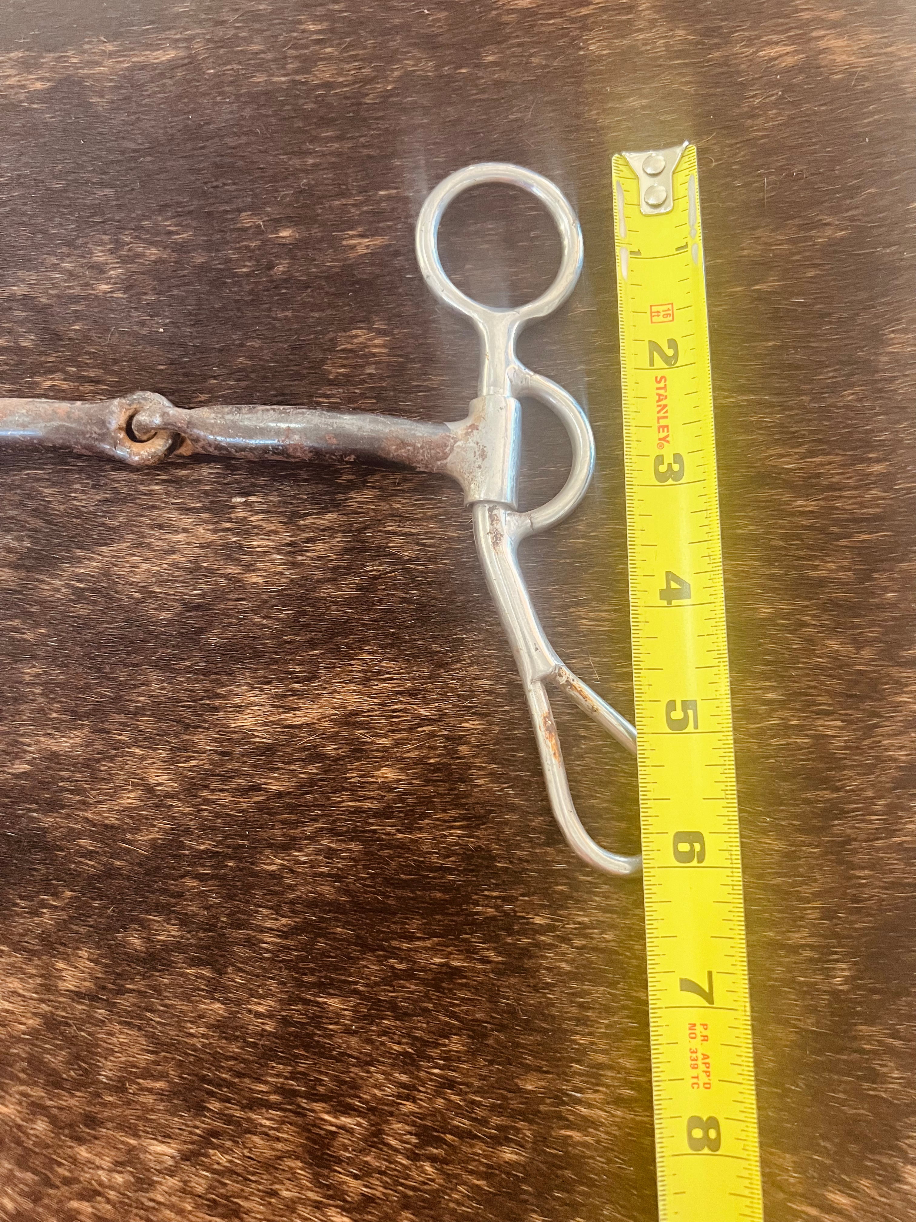 Reinsman 402 Argentine Snaffle Bit with Sweet Iron Mouth