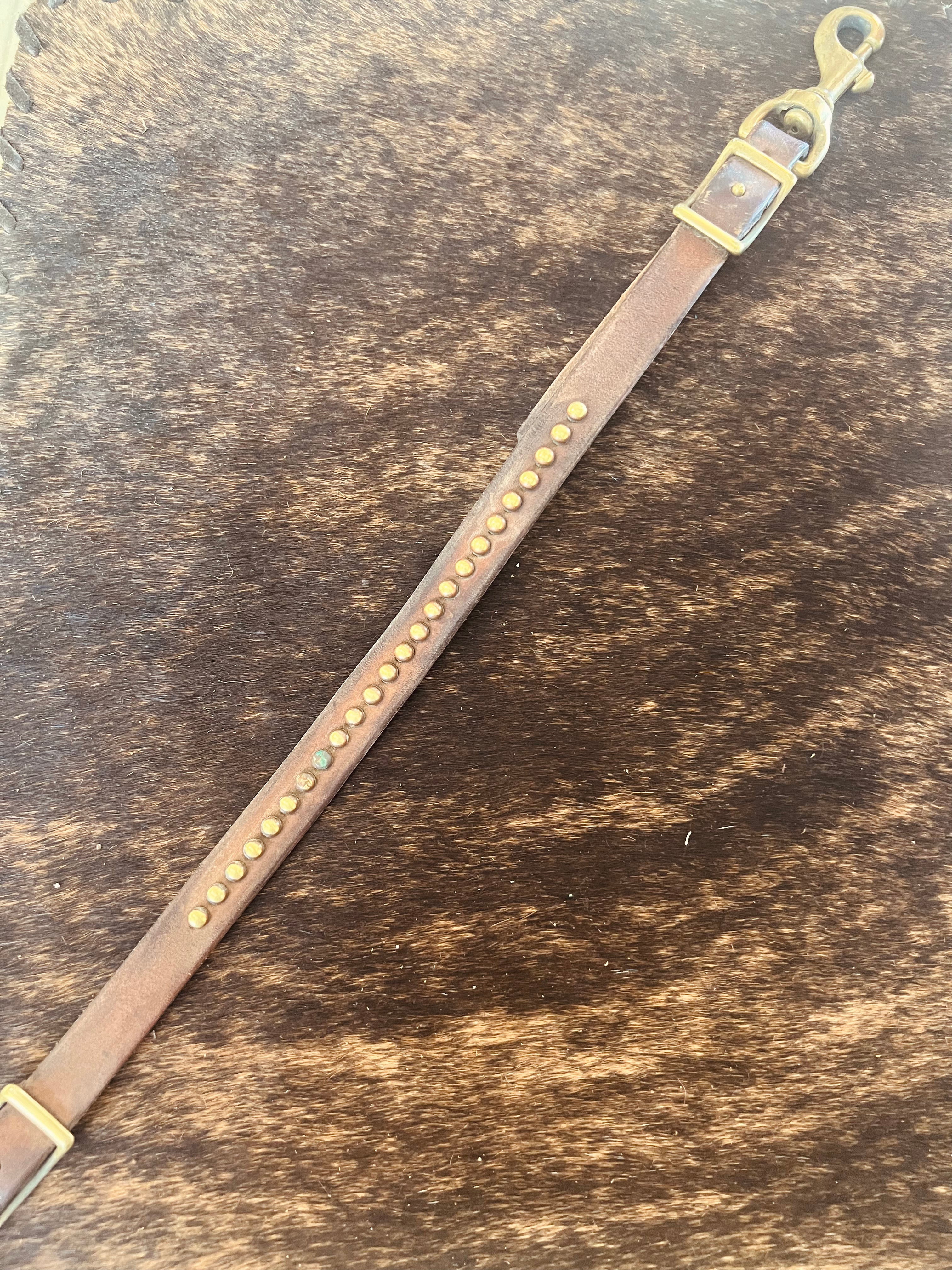 Brass Dot Wither Strap