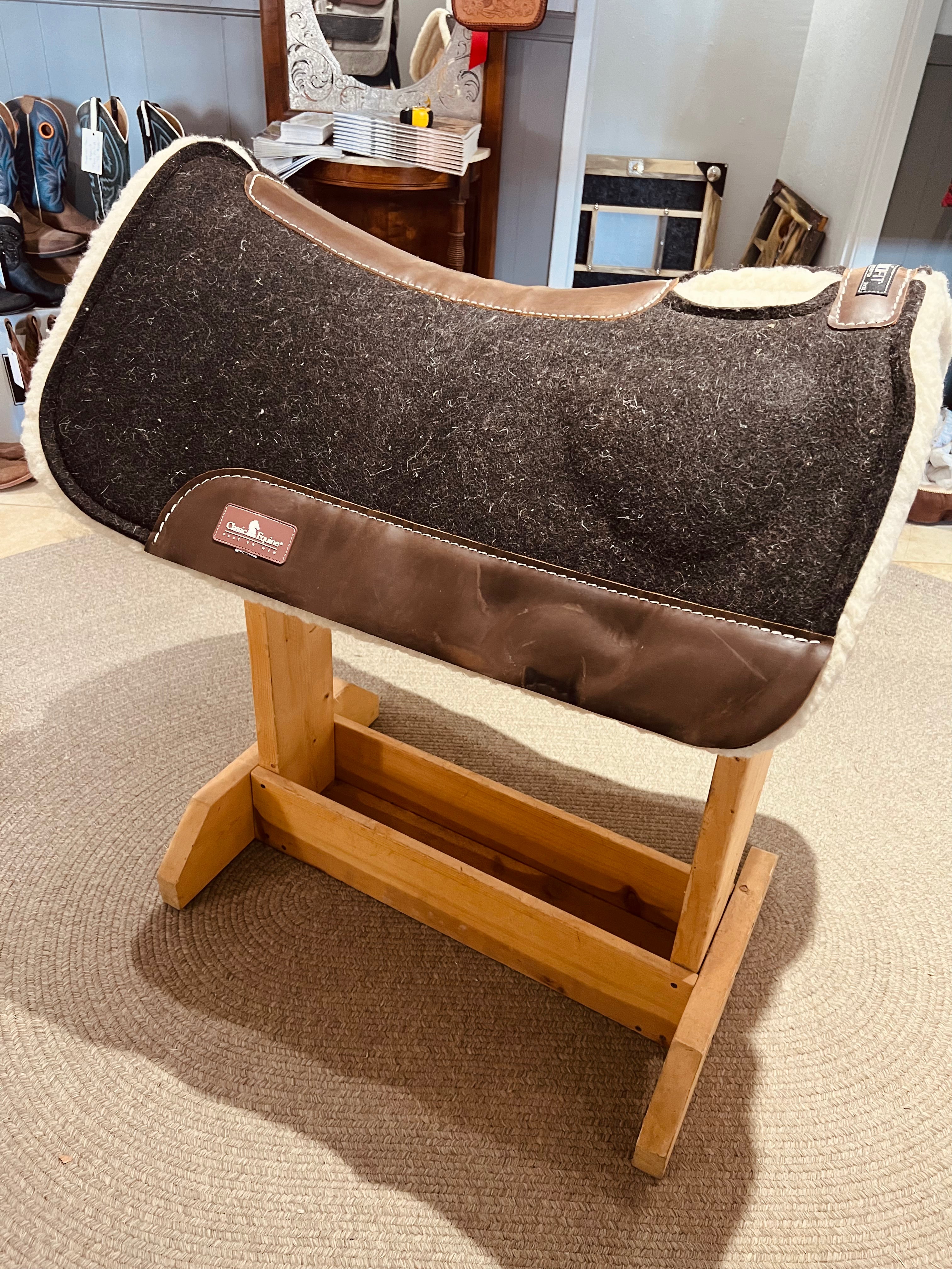 Classic Equine BioFit Correction Fleece Saddle Pad 31 x 32 JLM The