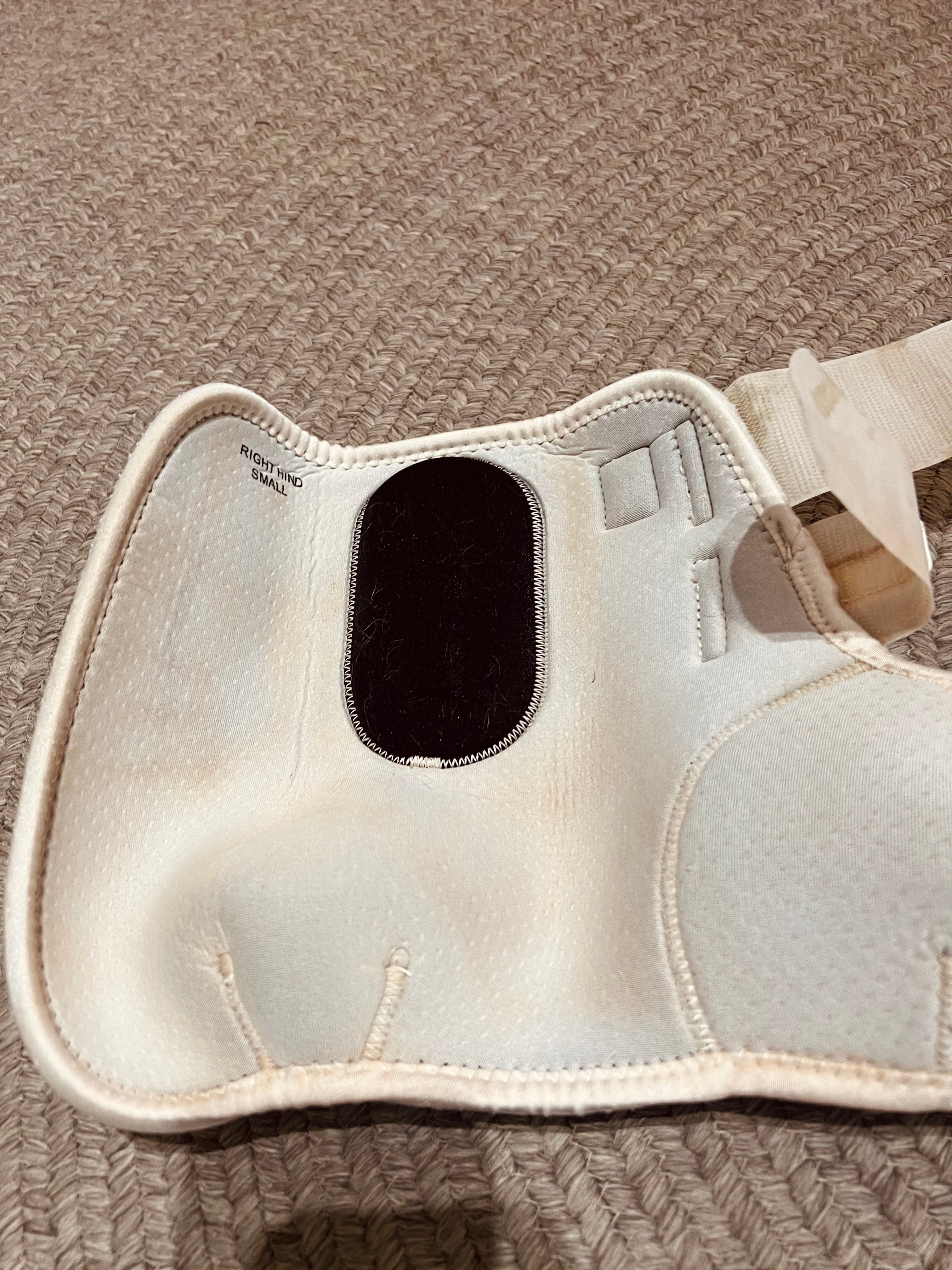 Classic Equine Flexion White Hind Boots - Size Small