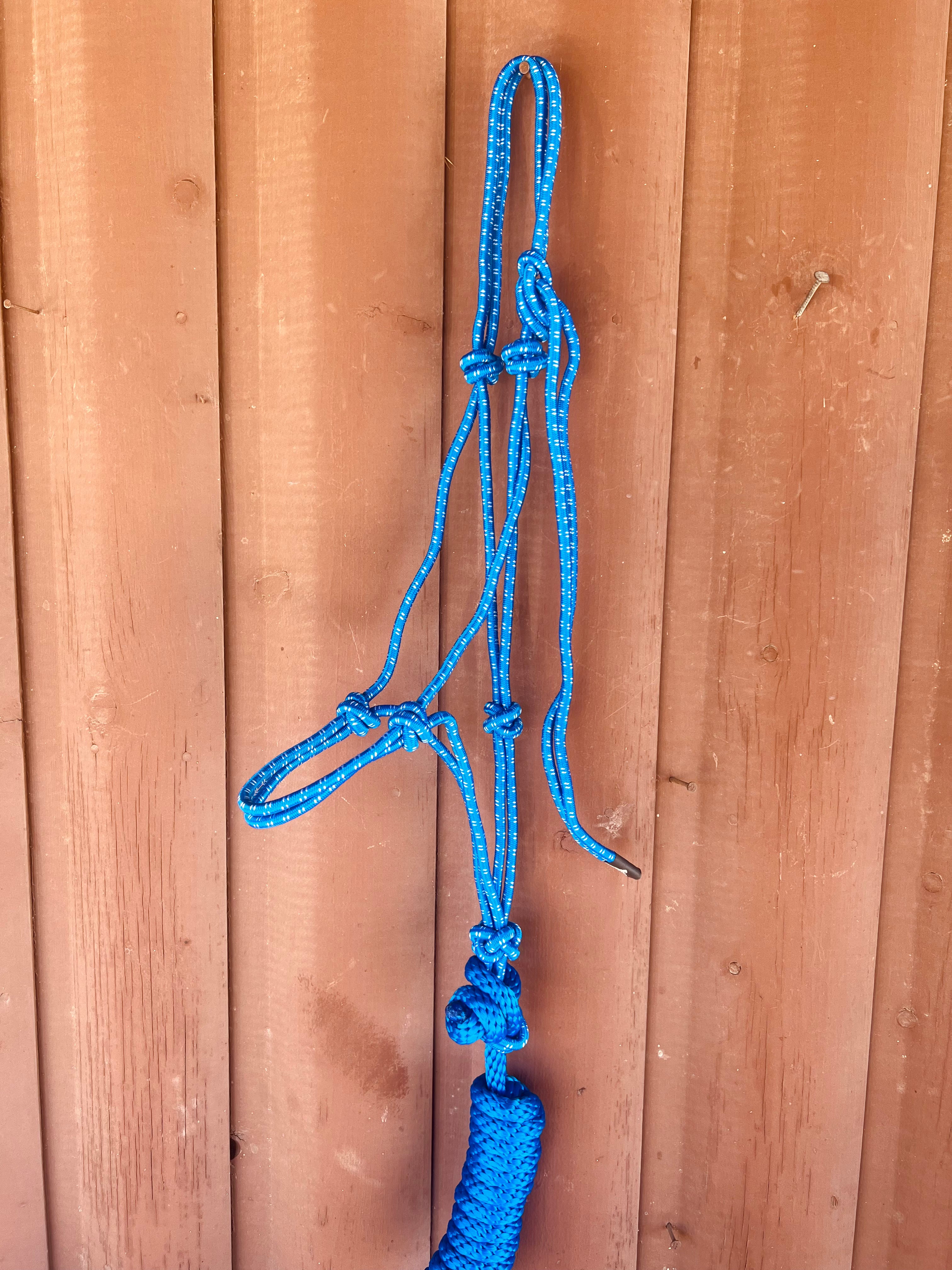 Mustang Rope Halter with Detachable Lead Rope