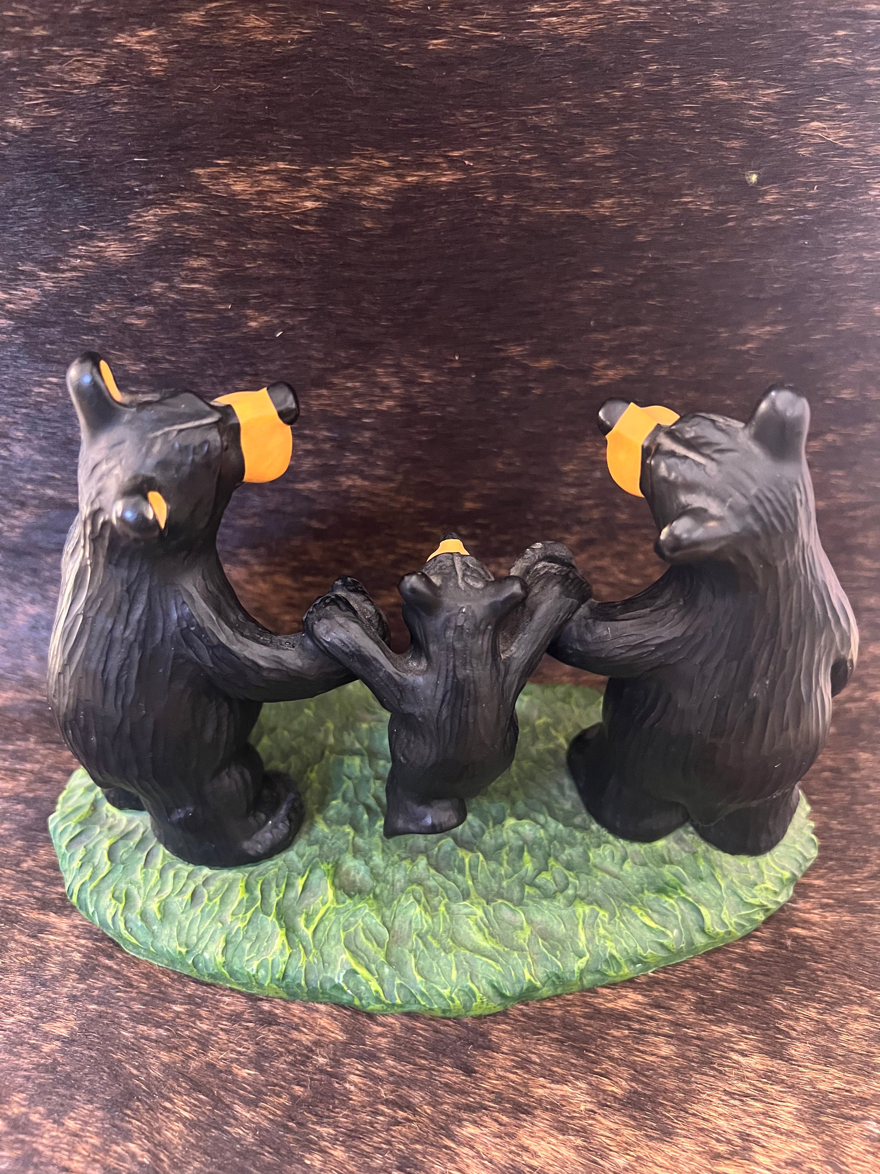 Walk In The Park Big Sky Carvers Jeff Fleming Bearfoots Bears Figurine