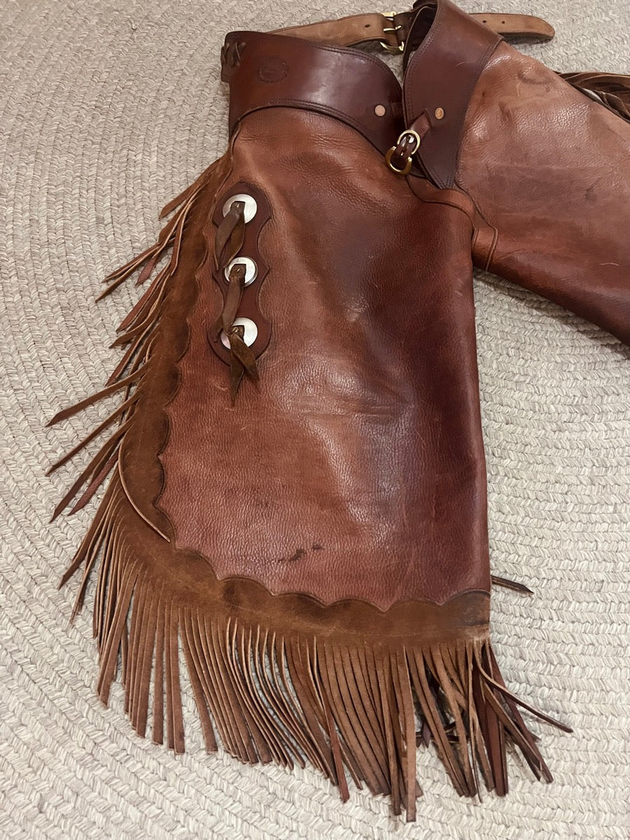 High Plains Chaps Leather Chinks by Jeffrey Kipper