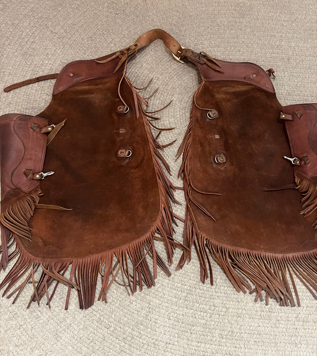 High Plains Chaps Leather Chinks by Jeffrey Kipper