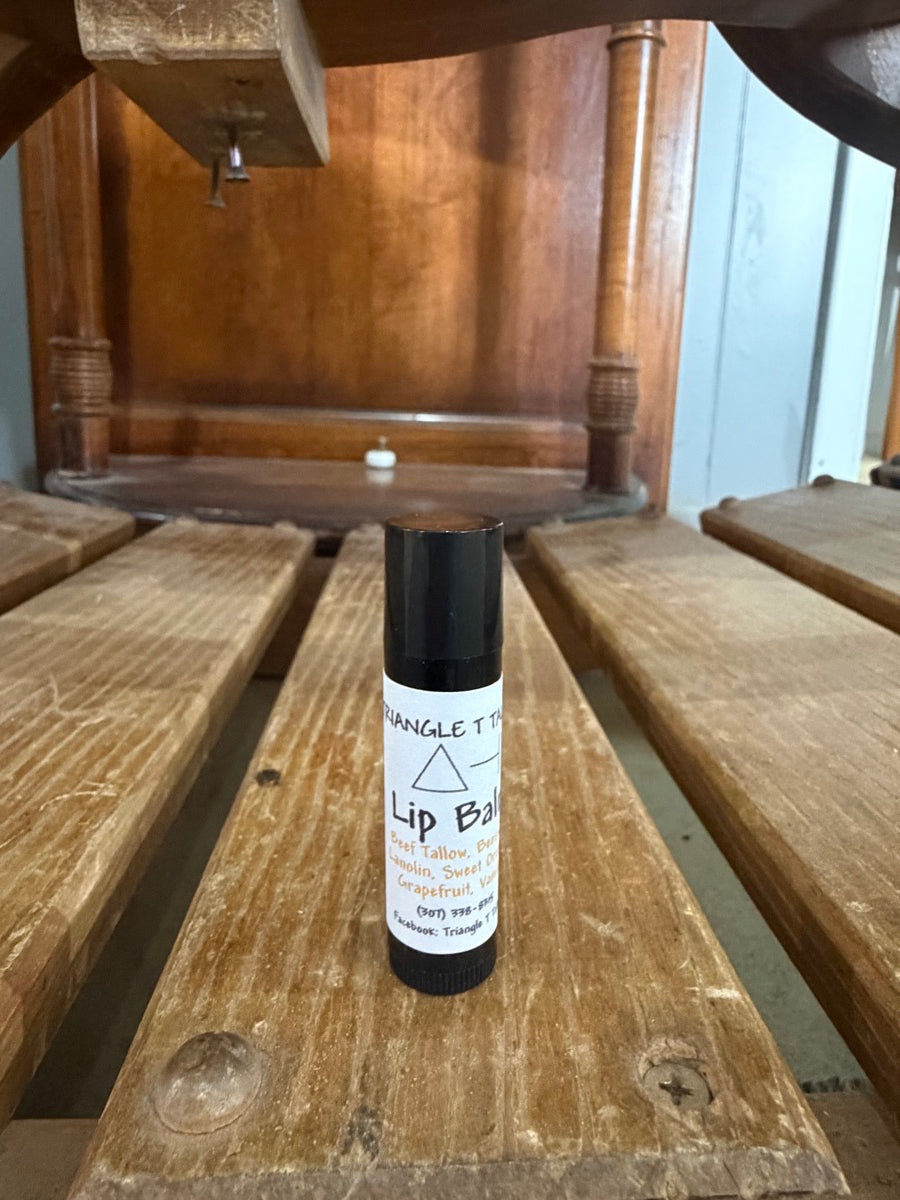 Tallow Lip Balm by Triangle T Tallow