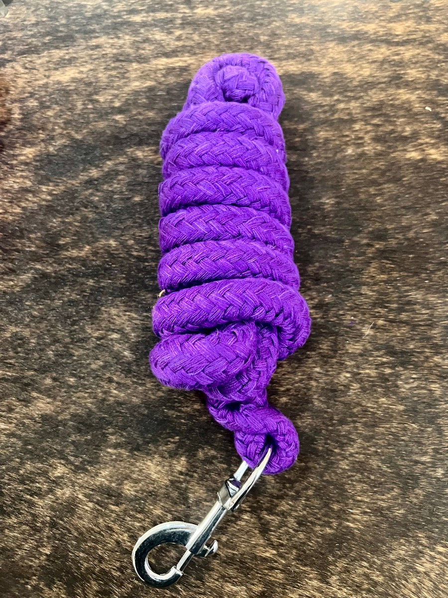 8' Braided Cotton Lead Rope