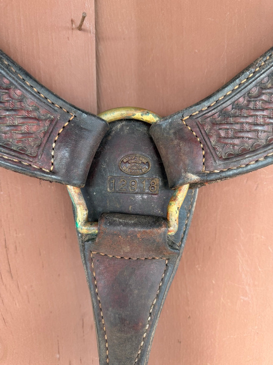 Billy Cook Leather Roper Breast Collar       BCL1142