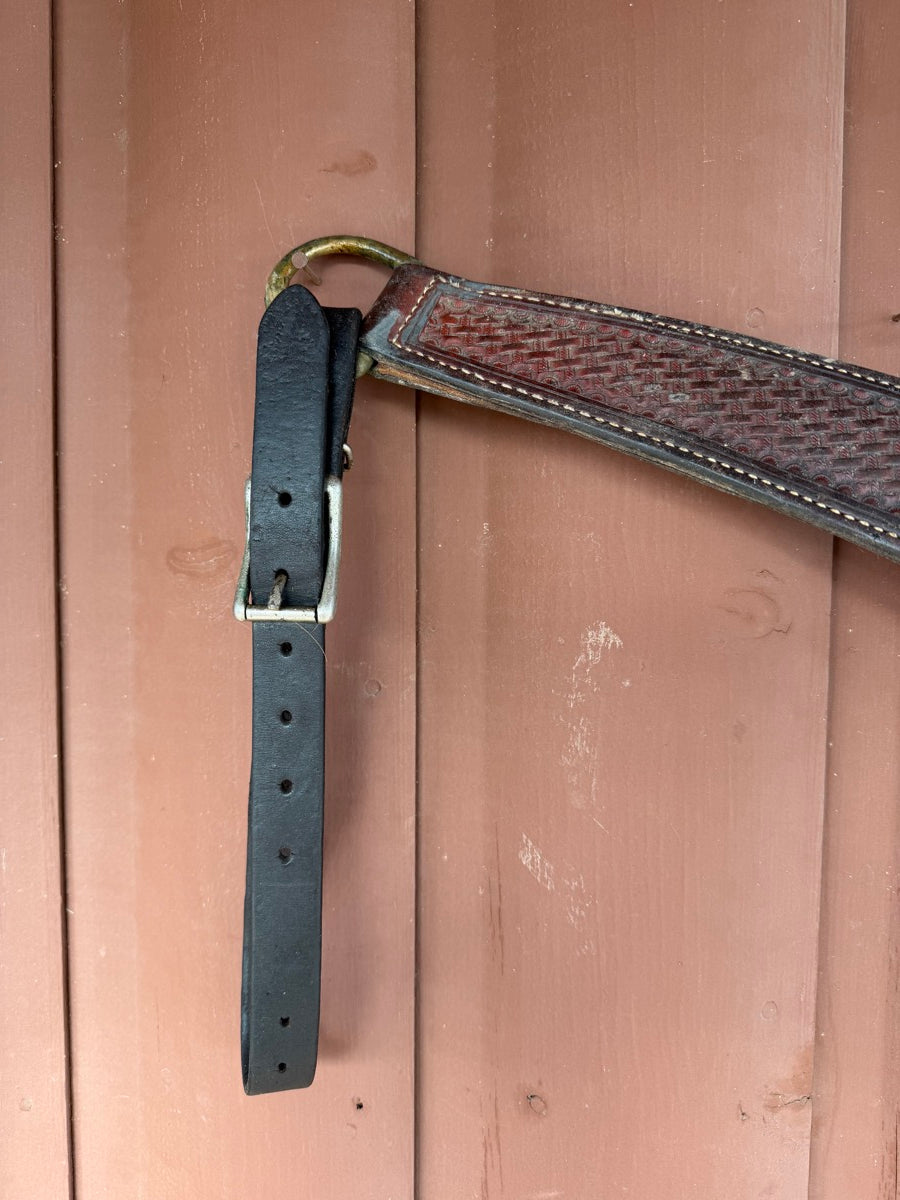Billy Cook Leather Roper Breast Collar       BCL1142